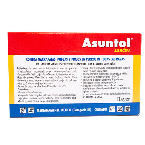 Jabón Asuntol – Protección contra Pulgas y Garrapatas para Perros