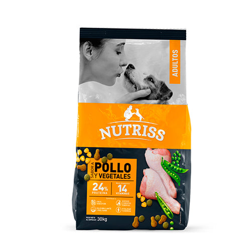 Nutriss Adulto Pollo – Alimento Completo para Perros