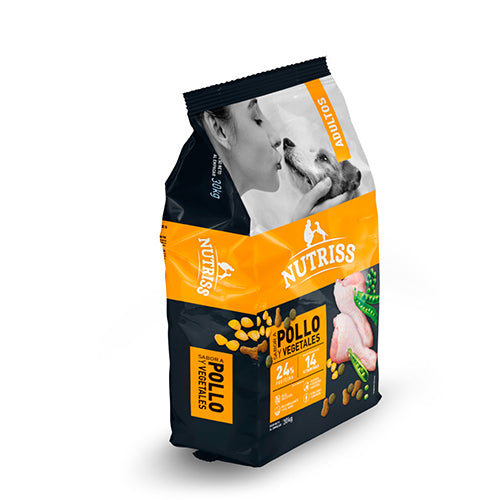 Nutriss Adulto Pollo – Alimento Completo para Perros