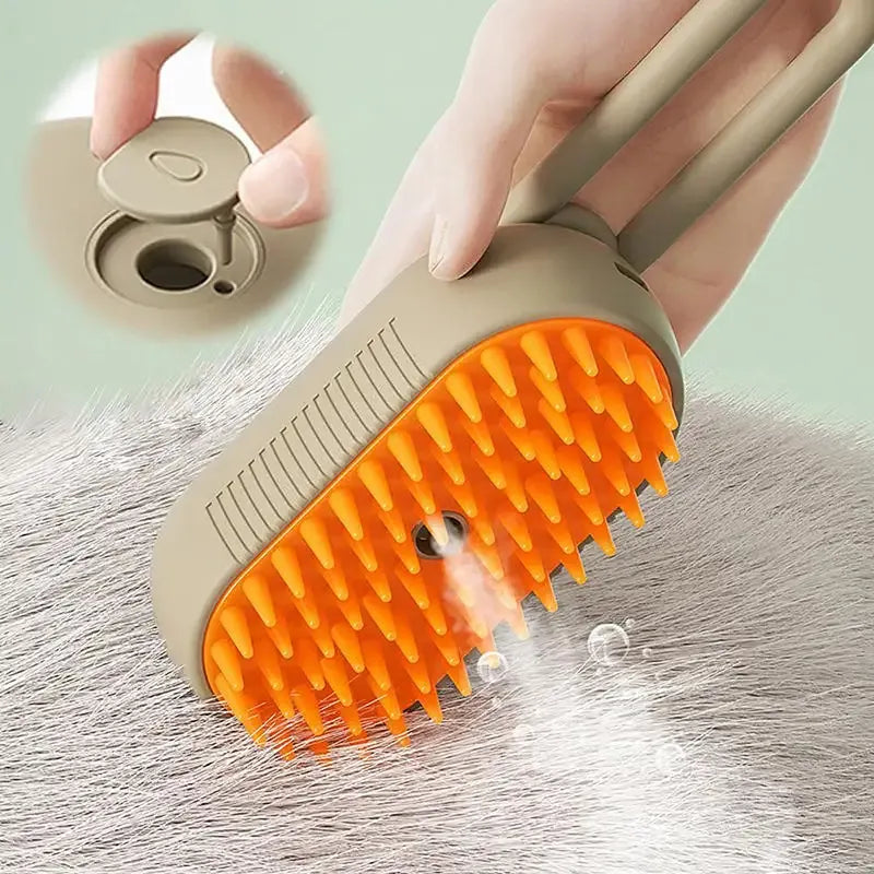 Cepillo Removedor de Pelo con Vapor 🐾