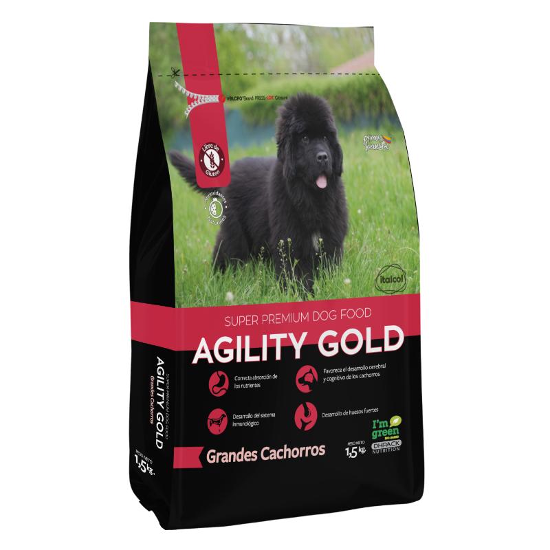Agility Gold Grandes Cachorros - Nutrición para Cachorros Grandes
