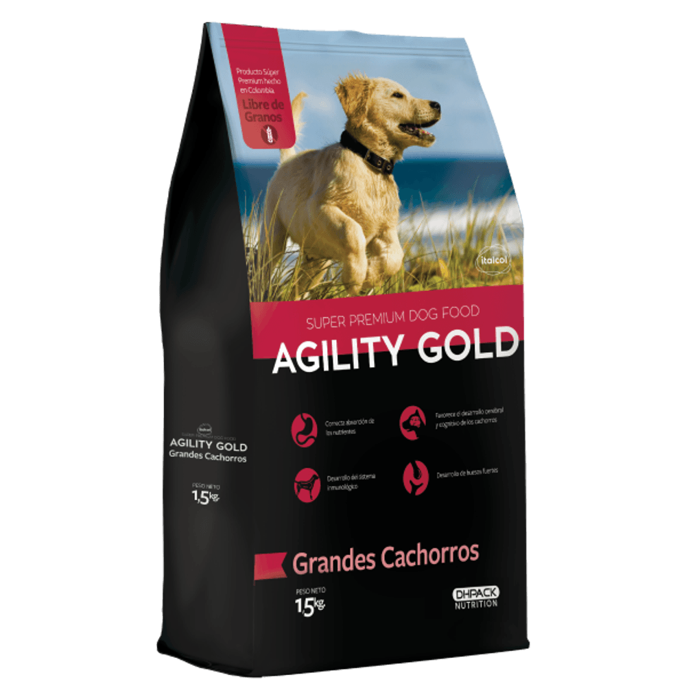 Agility Gold Grandes Cachorros - Nutrición para Cachorros Grandes