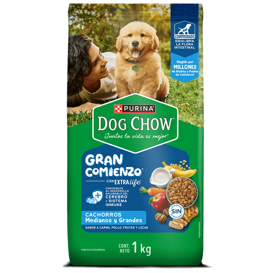 Dog Chow Cachorros Medianos y Grandes