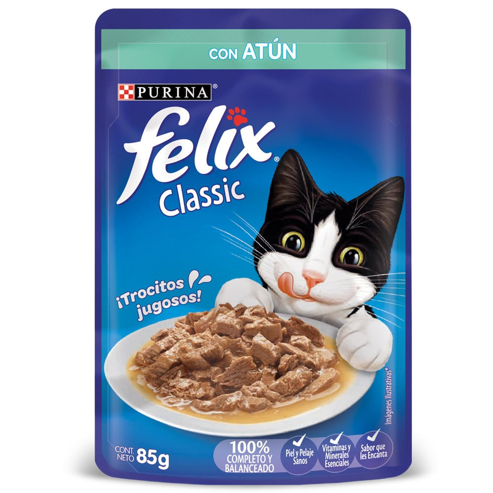Félix Classic Atún – Alimento Húmedo para Gatos