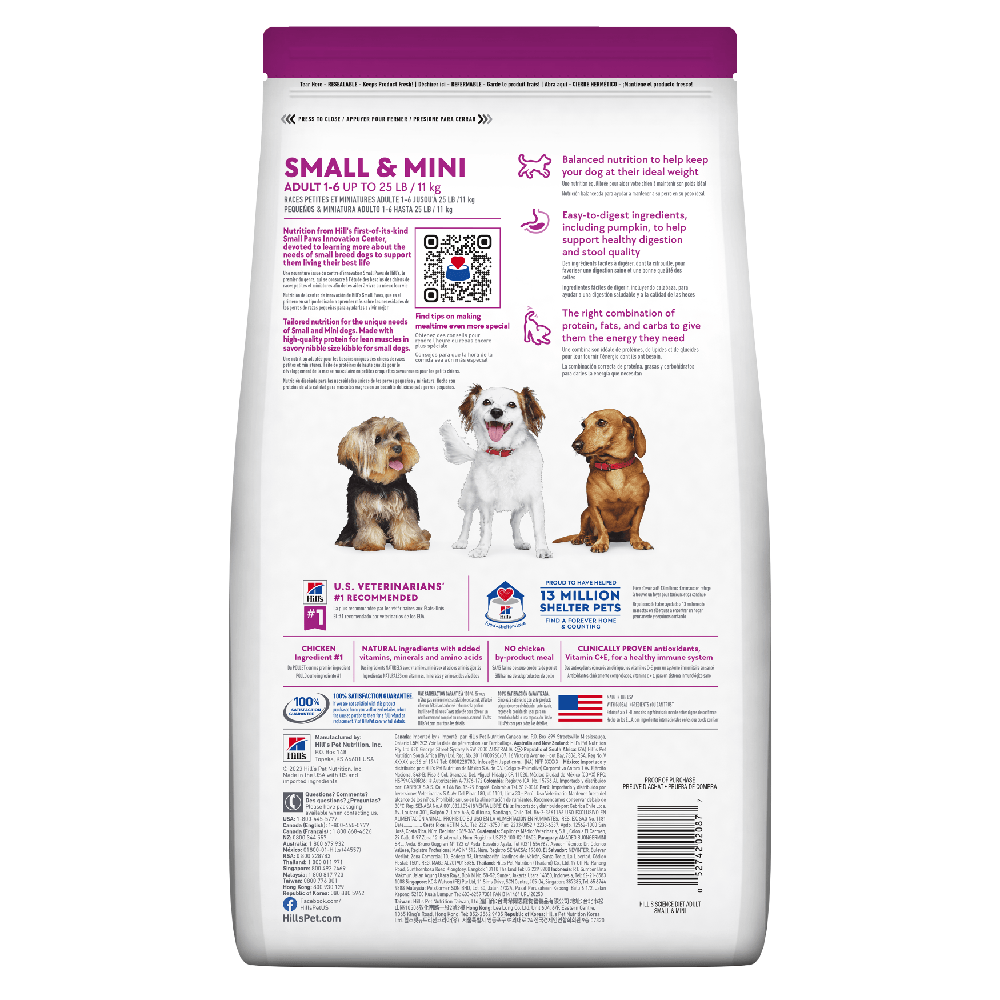 Hill’s Science Diet Small Paws Adult – Alimento para Perros Pequeños