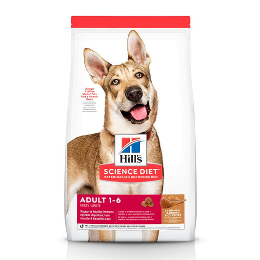 Hill’s Science Diet Adult Cordero y Arroz – Perros Adultos 1-6 Años