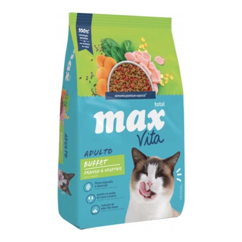 Max Vita Gatos Pollo y Vegetales
