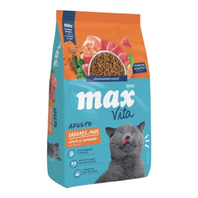 Max Vita Gatos Atun y Camarones