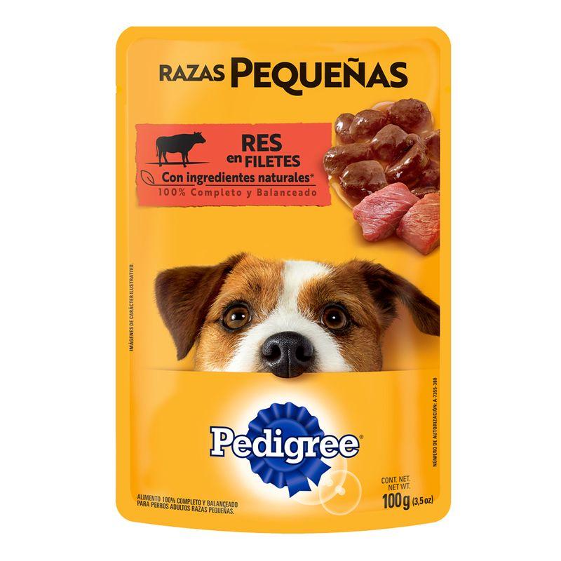 Pouch Pedigree Res Adultos Razas Pequeñas