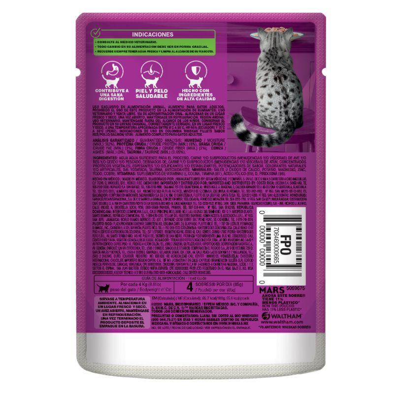 Pouch Whiskas Atun Adultos