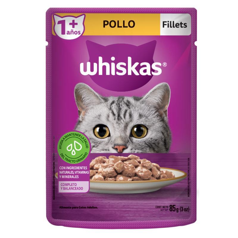 Pouch Whiskas Pollo Adultos