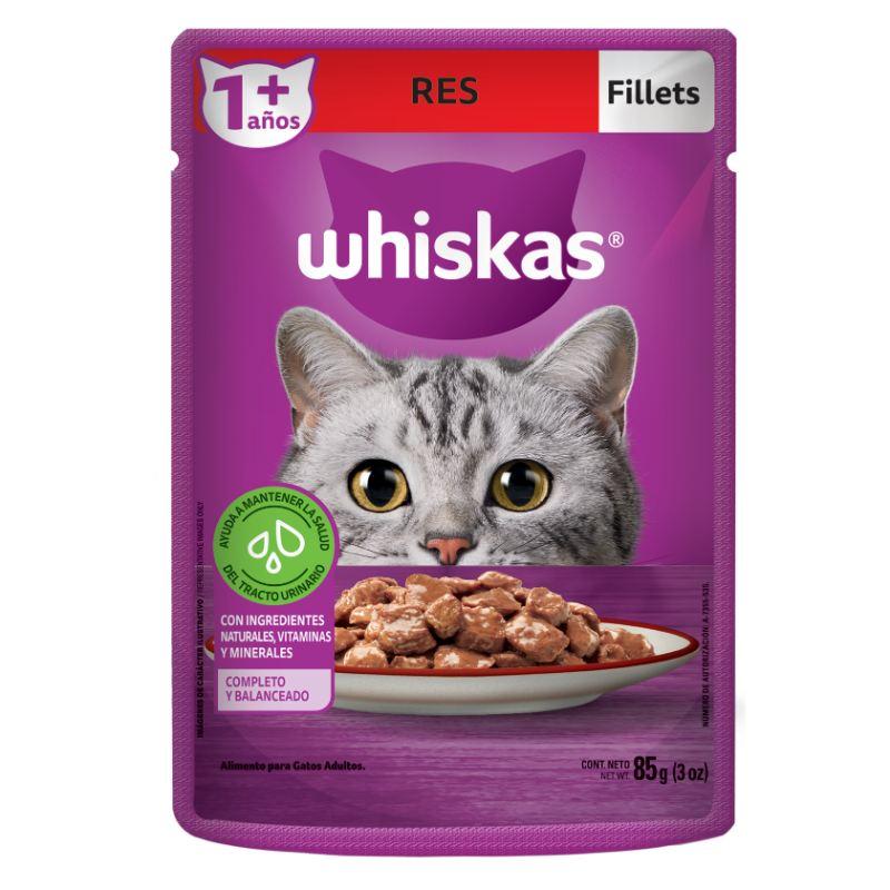 Pouch Whiskas Res Adultos