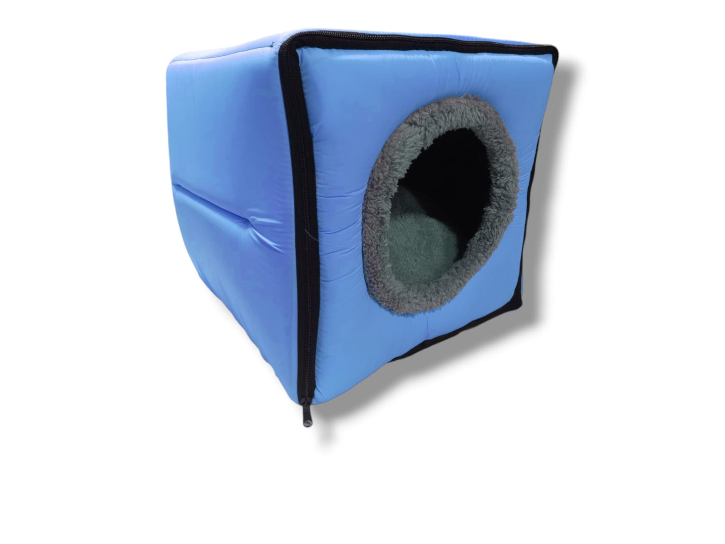Cubo Cama para Mascotas - Iglú Cómodo y Lavable