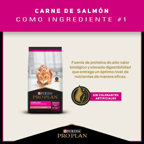 Purina Pro Plan Gatos Esterilizados con Optirenal